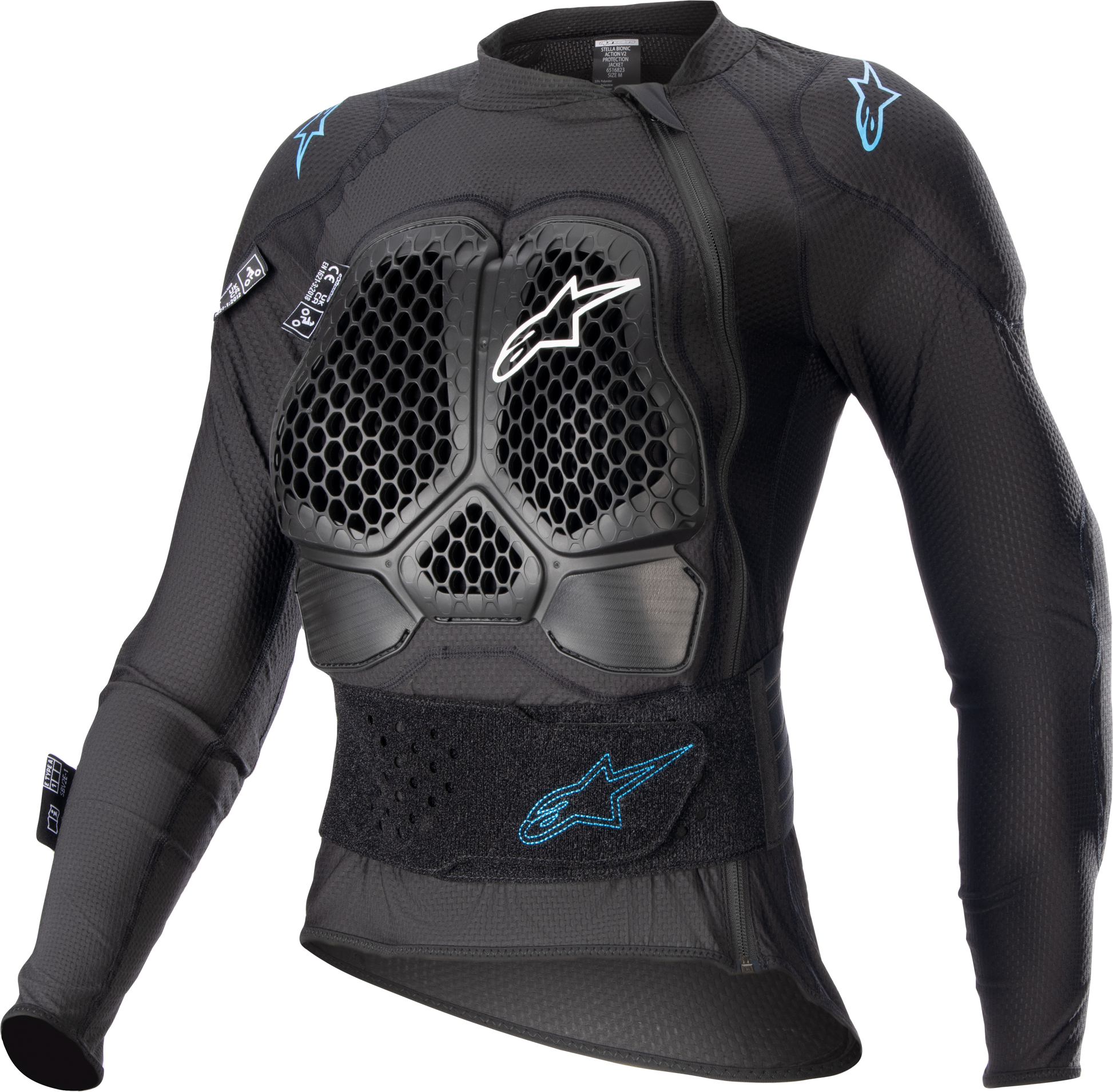 Stella Bionic Action V2 Protection Jacket Blk/Cyan  Sm