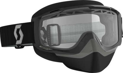 Split Otg Snow Cross Goggle Black/Grey W/Clear