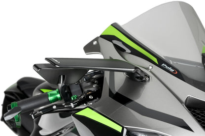 Aileron Rearview Mirror Left Black Kaw