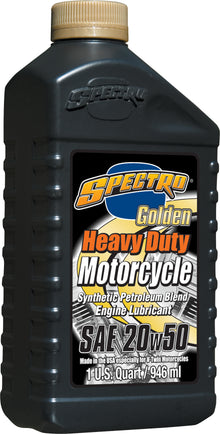 Golden M/C Semi Syn Hd Oil 20w50 1qt