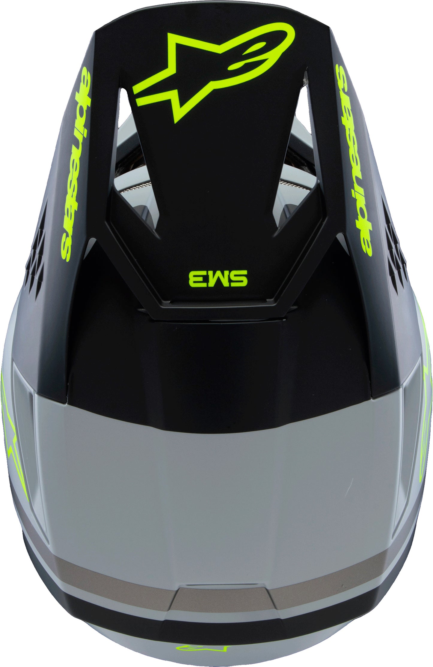 Sm3 Youth Radium Helmet Gry/Blk/Ylw Fluo Matte Ym