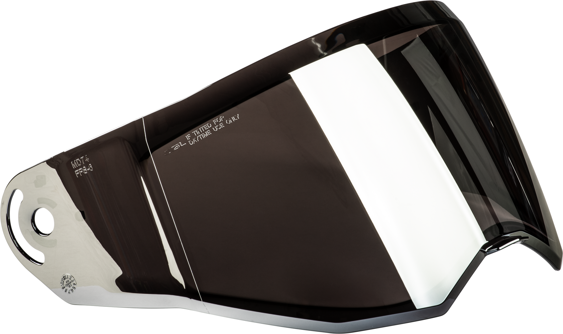 Md 74 Silver Iridium Shield Single Lens Silver