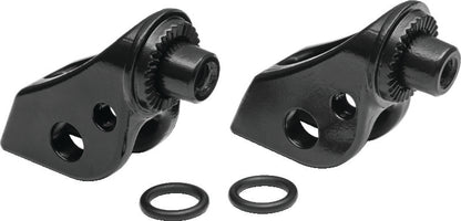Kuryakyn Splind Peg Adptr Honda Frt Blk