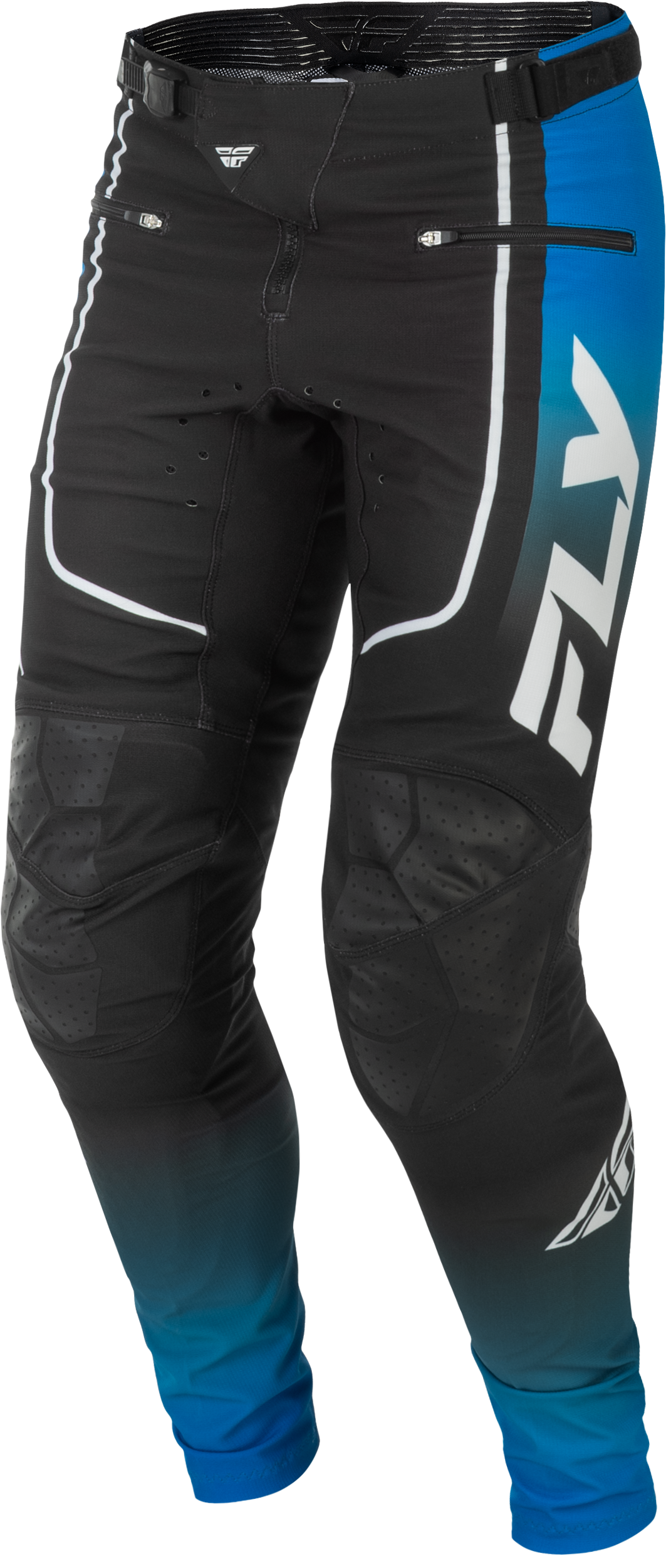 Youth Rayce Bicycle Pants Blue/Black/White Sz 26