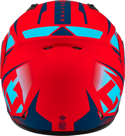 Md 04 Sector Helmet Matte Red/Blue Xl
