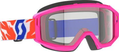 Primal Youth Goggle Pink Clear Lens
