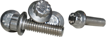 12 Point Rear Rotor Bolts Machined Finish  3/8 16x1