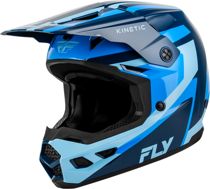 Kinetic Sync Helmet Navy/Blue/Light Blue Lg