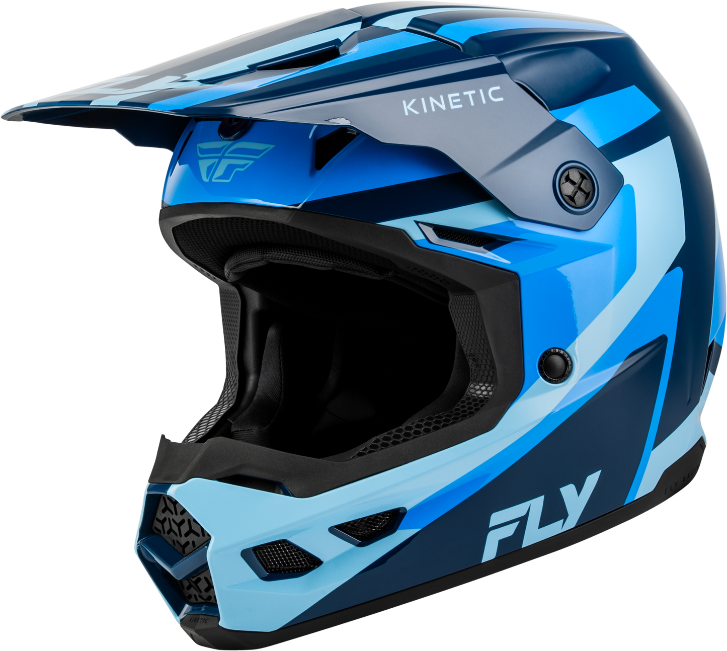 Kinetic Sync Helmet Navy/Blue/Light Blue 2x