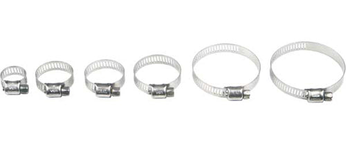 Stainless Steel Hose Clamps 26 51mm 10/Pk