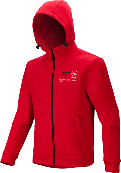 Racer Mx Fleece Bright Red Lg