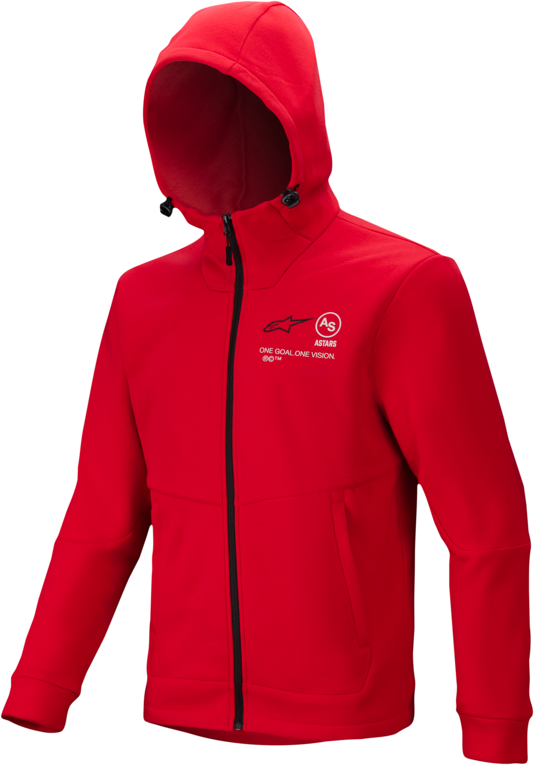 Racer Mx Fleece Bright Red Sm
