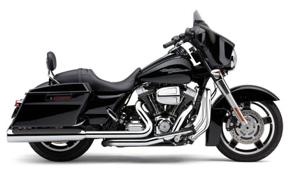 4.5" Powrflo Round Slip Ons Chrome Flh/Flt 17 22