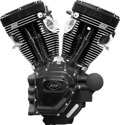 S&S Cycle 99-06 BT T124 Black Edition Longblock Engine - 585 GE Cams
