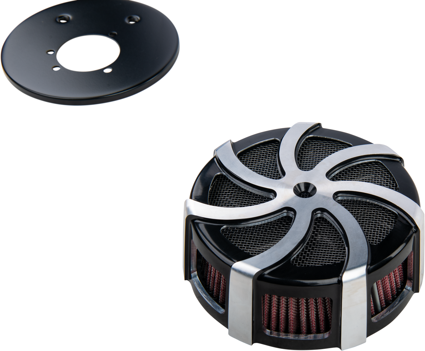 Kruel Air Cleaner Kit Black Contrast Cut
