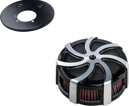 Kruel Air Cleaner Kit Black Contrast Cut