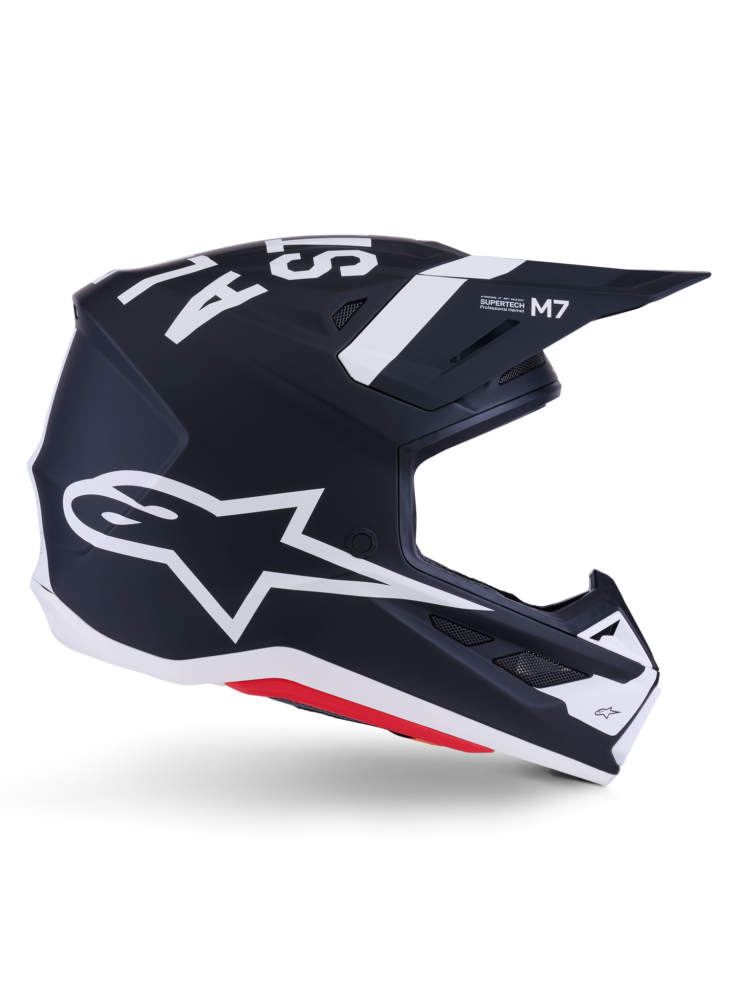 Sm7 Dasher Helmet Blk/Wht Matt 2x