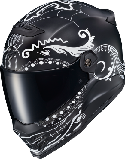 Covert Fx Full Face Helmet El Malo White/Matte Black Xl