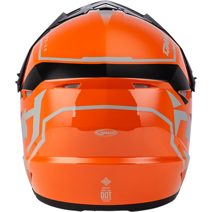 Mx 46 Compound Helmet Orange/Black/Grey Md