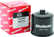 BikeMaster BM-138+ Oil Filter - Black
