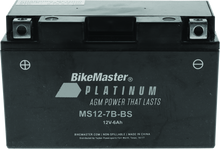 BikeMaster AGM Battery - MS12-7B-BS