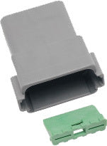 12 Wire Grey Deutsch Rcptcl & Wdglck Hd# 72129 94gy