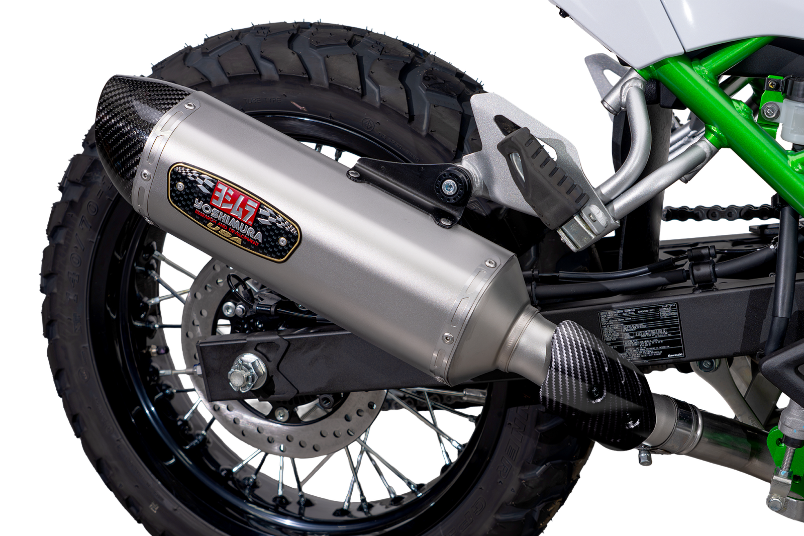 Exhaust Street R 77 Slip On Ss Ss Cf Kaw