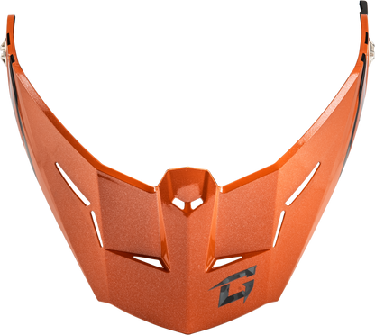 Md 74 Visor W/Screws Striker Blk/Grey/Orange Metal