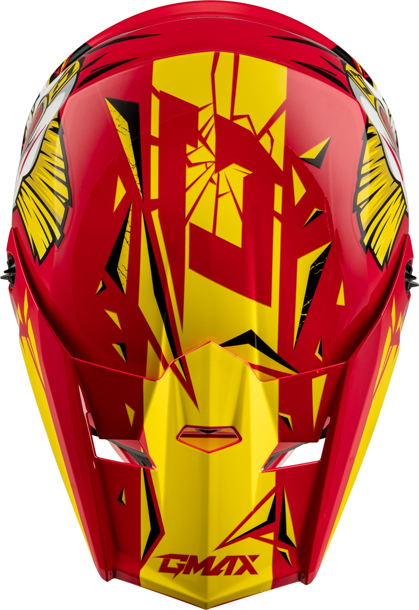 Youth Mx 46y Unstable Helmet Red/Yellow Ym