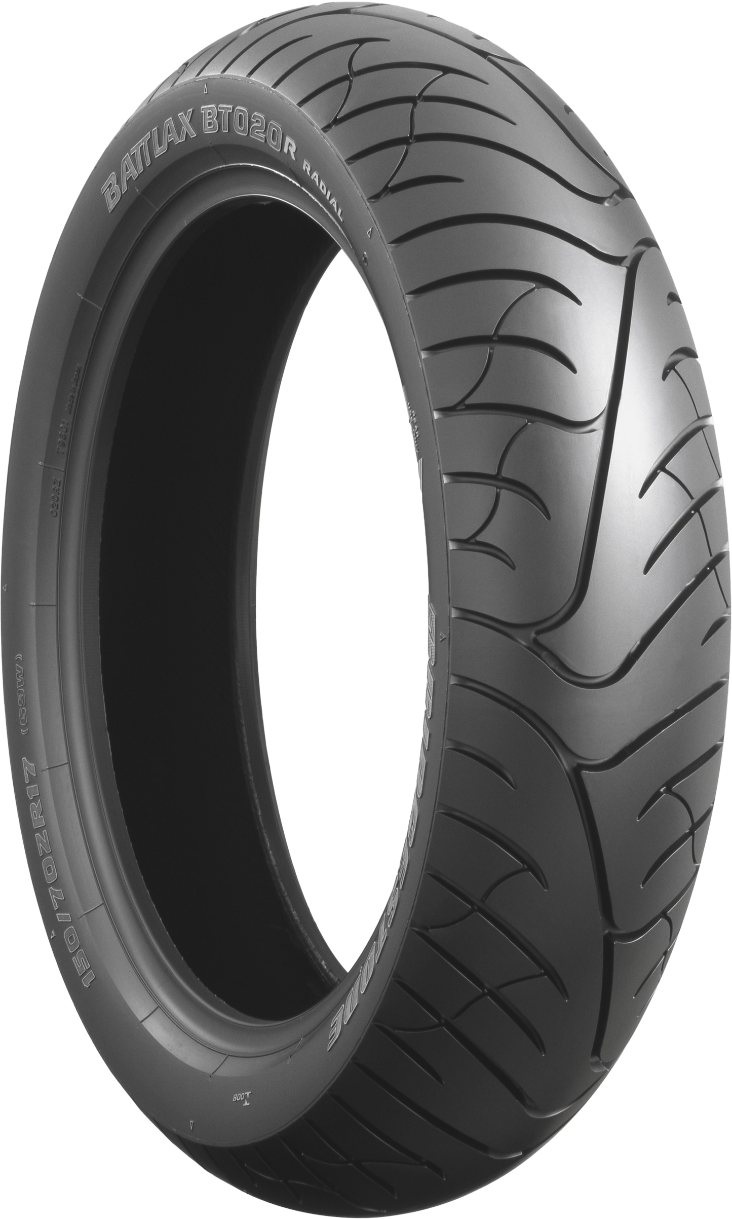 Tire Battlax Bt020 F Rear 170/60zr17 72w Radial Tl
