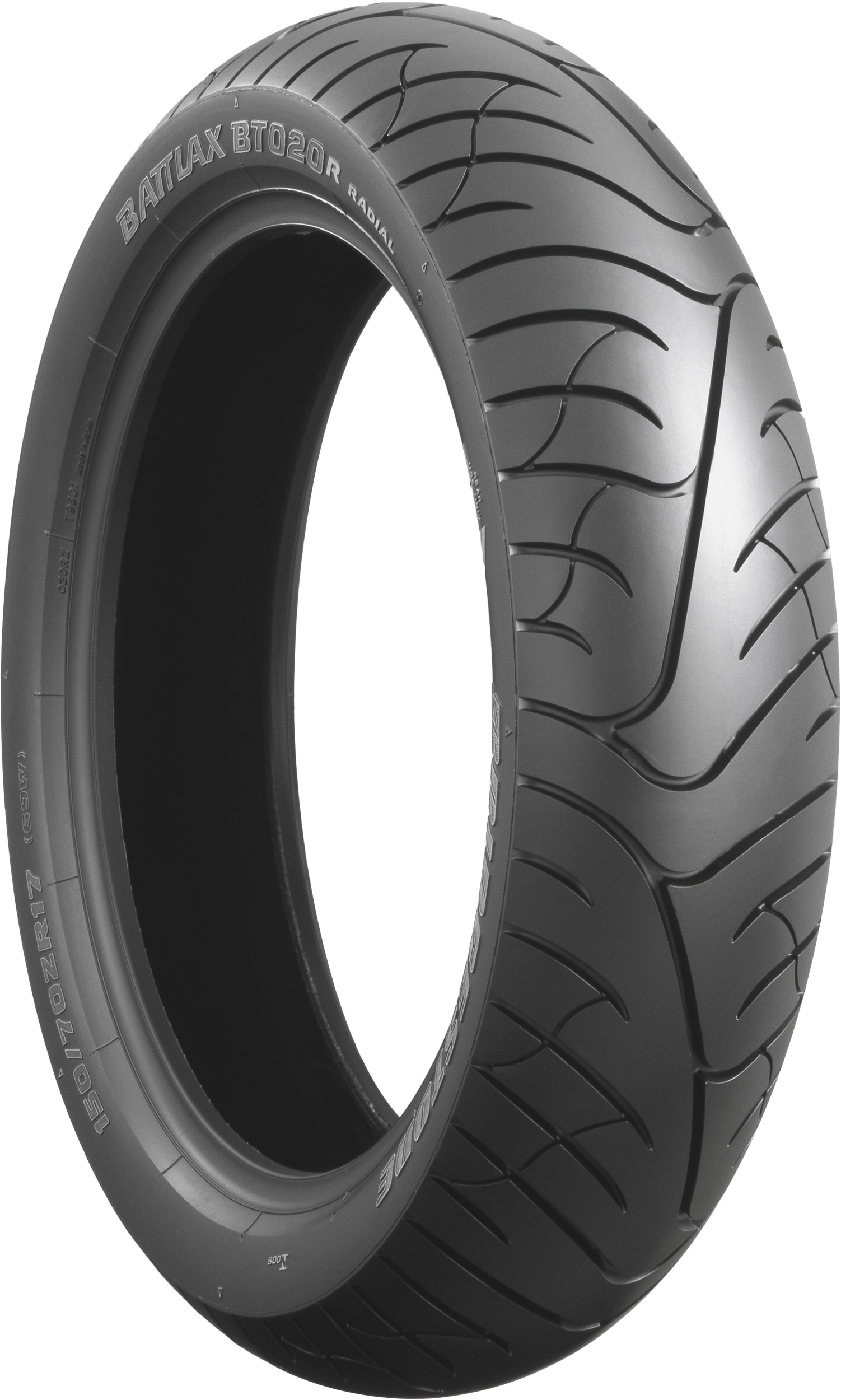 Tire Battlax Bt020 F Rear 170/60zr17 72w Radial Tl