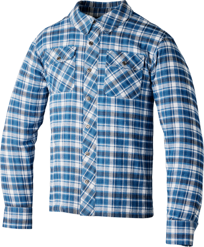 Lumberjack Ce Shirt Blue/Grey Check Lg