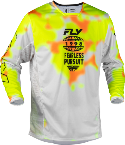 Kinetic Blur Jersey White/Hi Vis/Orange 2x