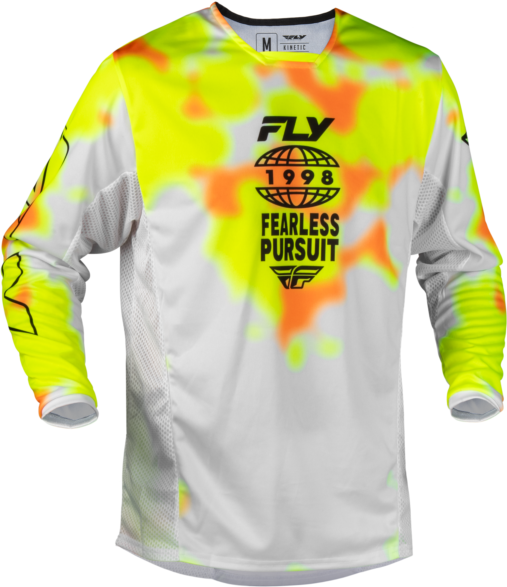 Kinetic Blur Jersey White/Hi Vis/Orange Md