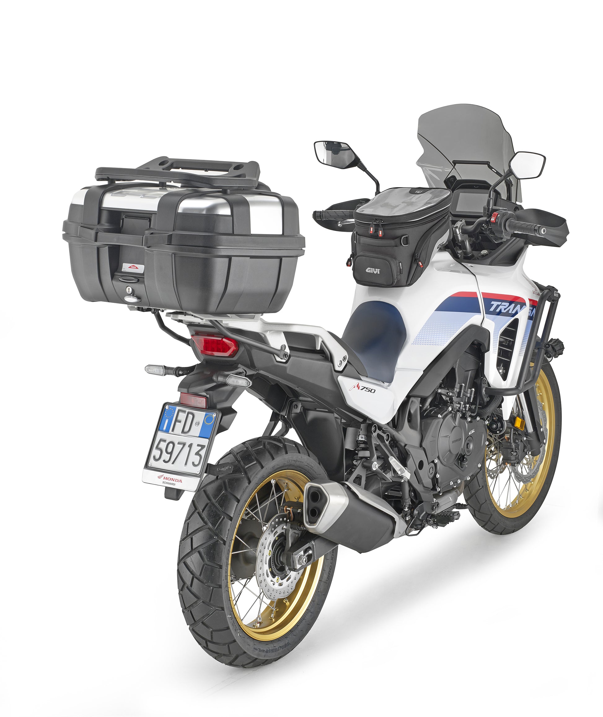 Specific Rear Rack Monolock/Monokey Aluminium Hon