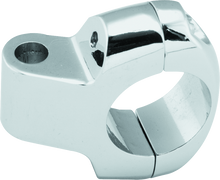 Bikers Choice Chrome Custom Mirror Clamp For 1 Inch Bar Universal