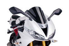 Windscreen Racing Black Tri