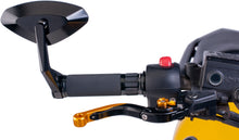 Mirror Hi Tech Bar End L/R Black