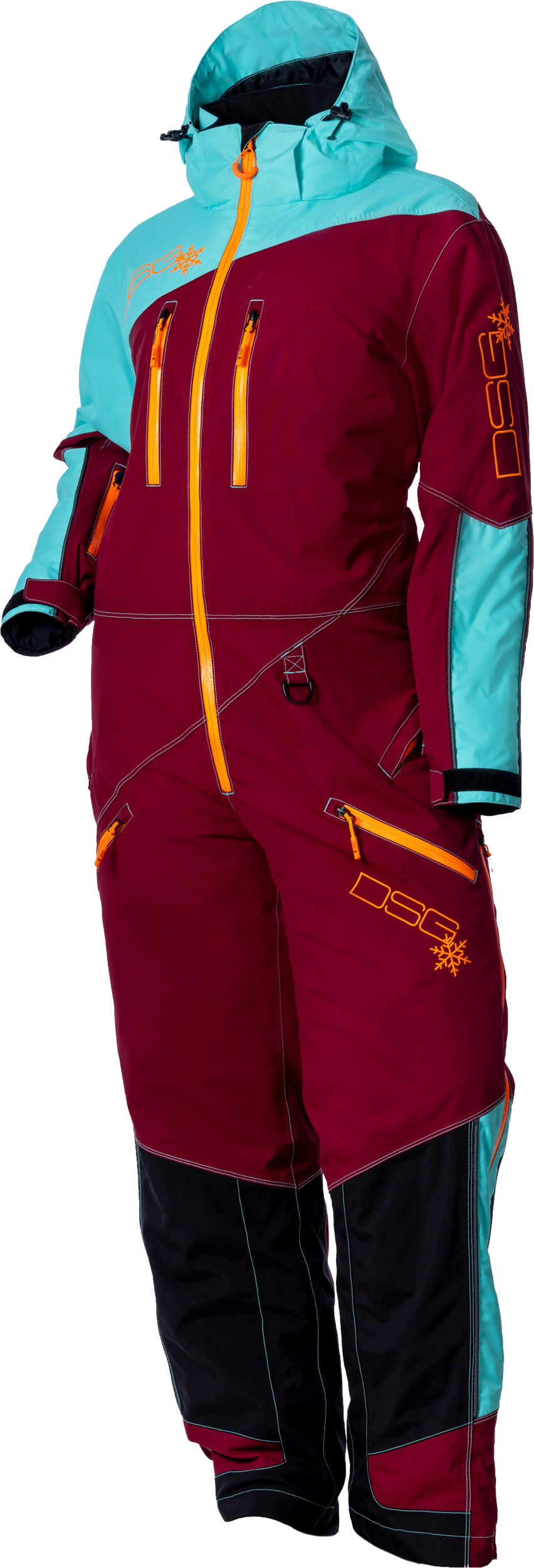 Dsg Monosuit 2.0 Aqua/Garnet Md
