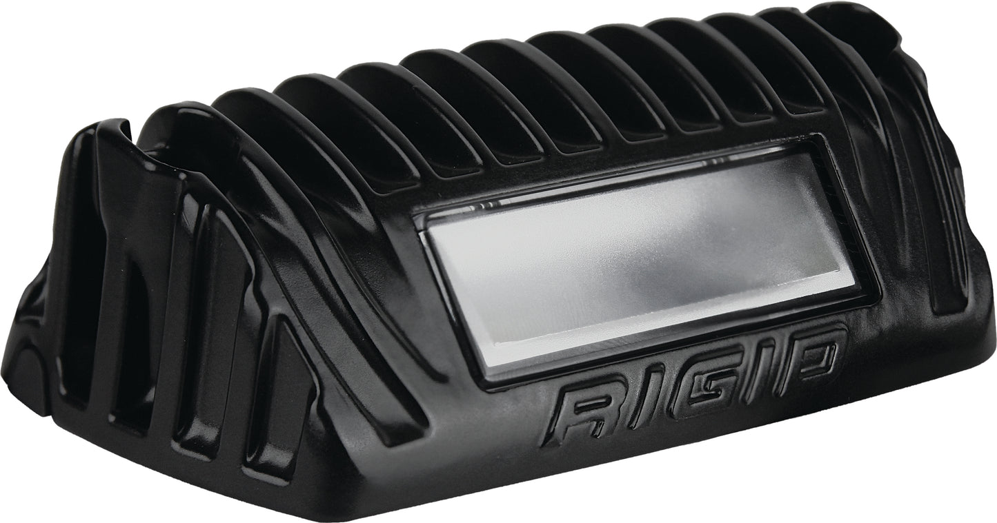 DC Scene 1"X2" Light Black W/White Leds