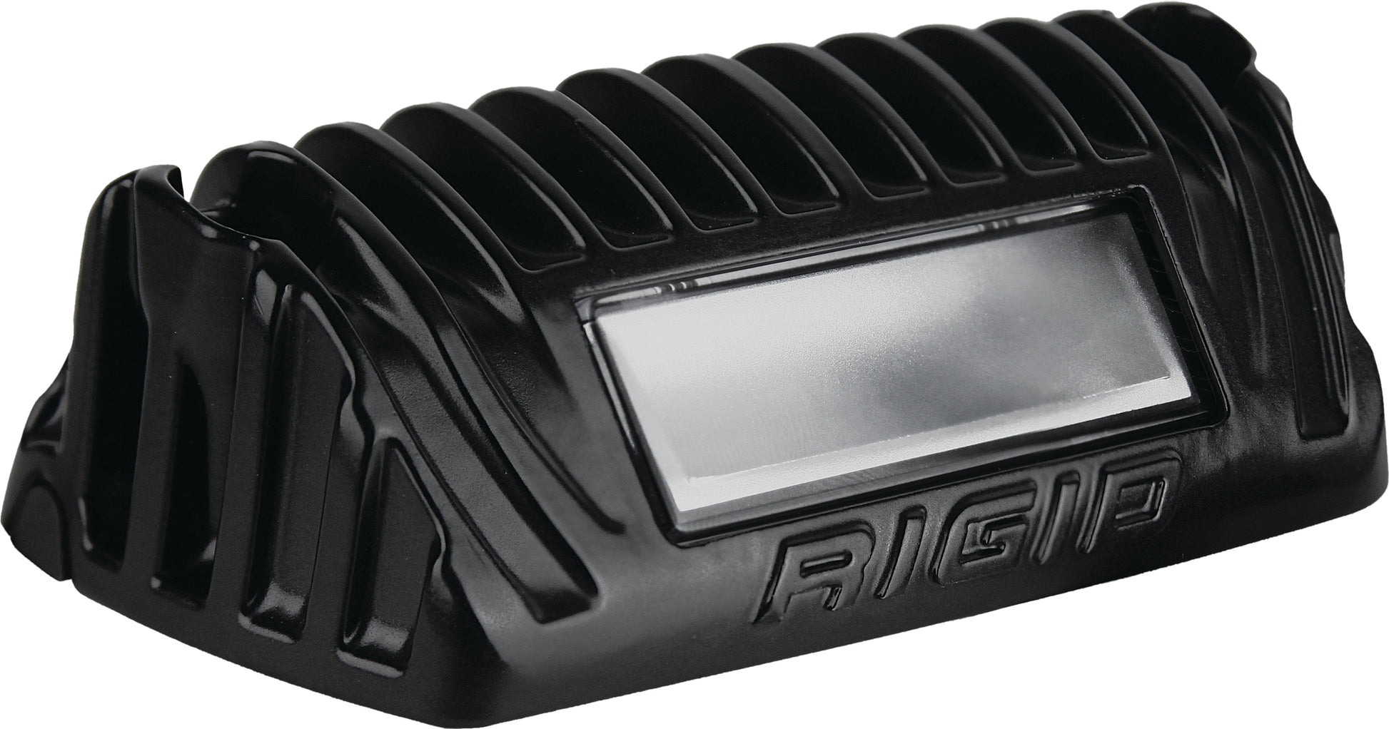 DC Scene 1"X2" Light Black W/White Leds