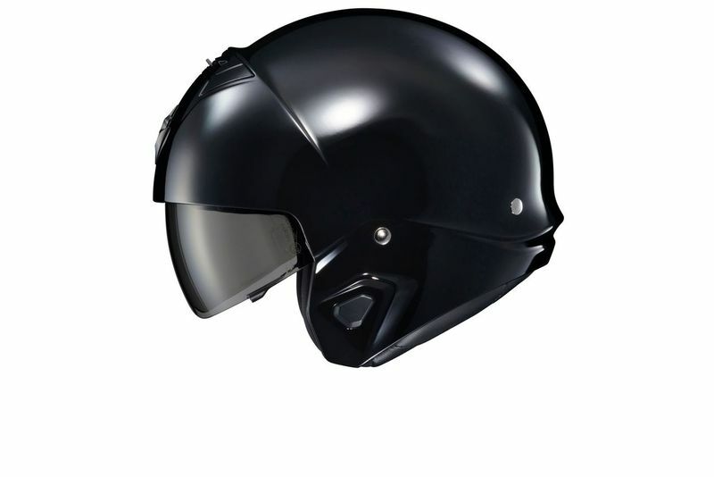 Covert 2 Open Face Helmet Gloss Black Xl