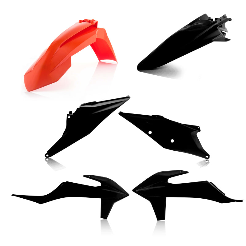 Acerbis 19-22 SX125-250/ SX-F250-450/ XC-F250-450/ XC250/300/ XC250tpi/300tpi Plastic Kit - Black