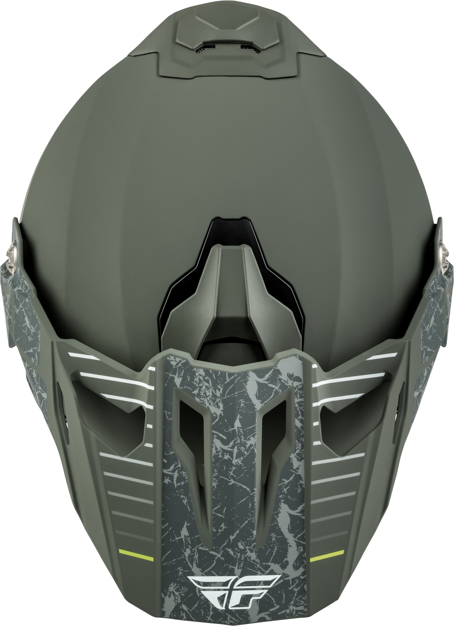 Fly Trekker Granite Helmet Matte Sage/Grey Xs