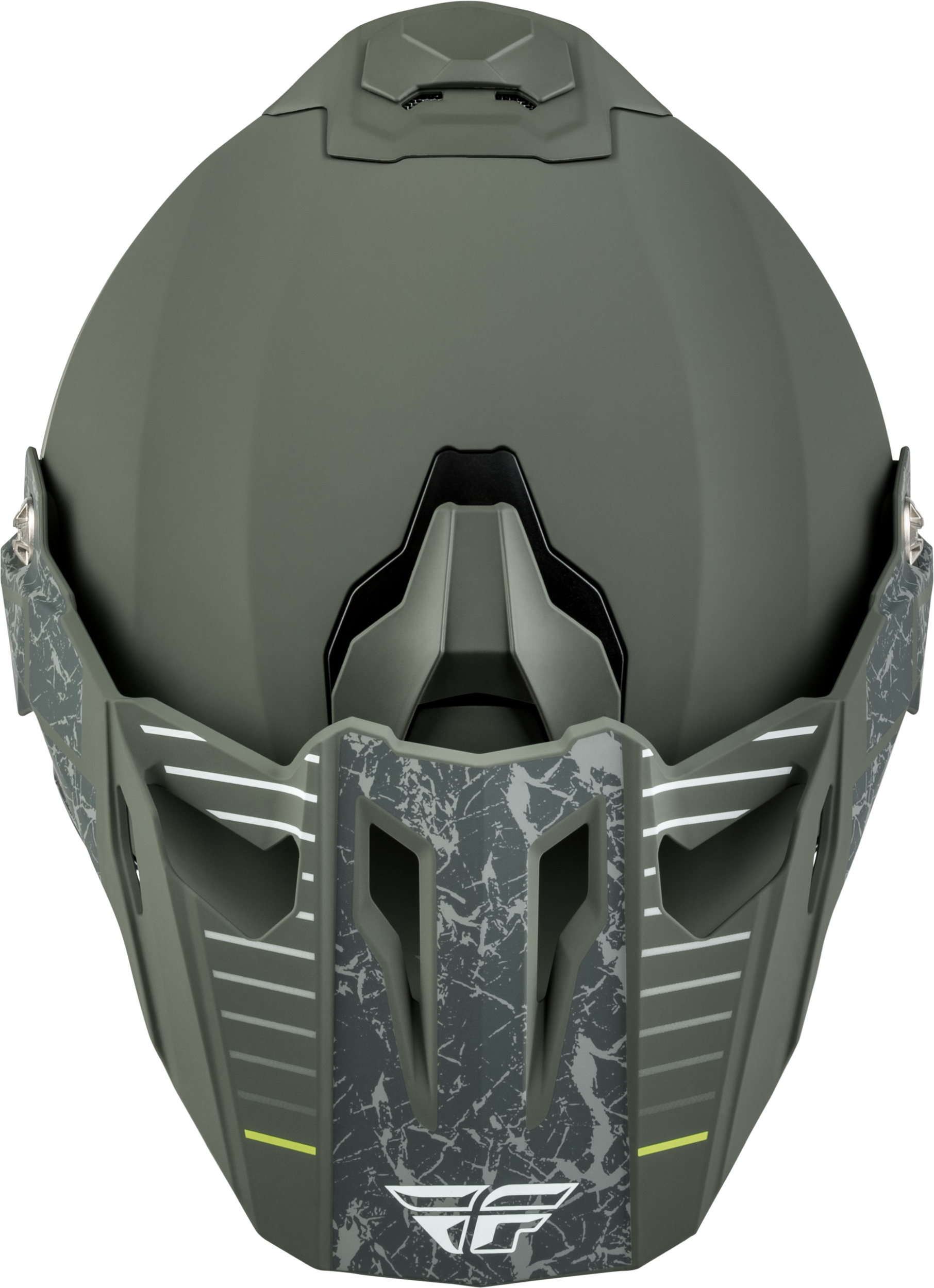 Fly Trekker Granite Helmet Matte Sage/Grey Sm