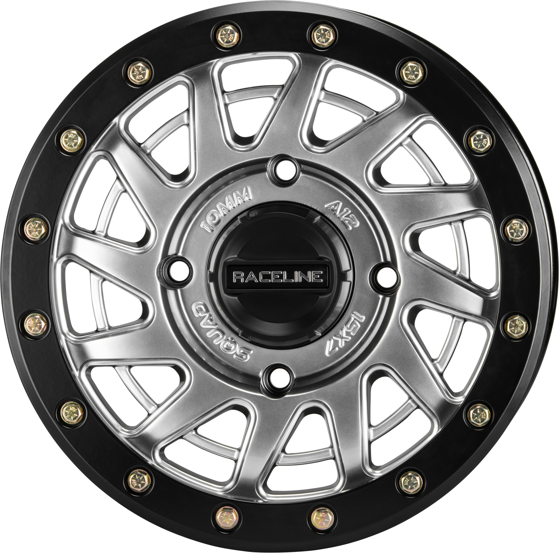 Squad Bdlk Wheel 15x7 4/156 6+1(+38mm) Hyper Silver