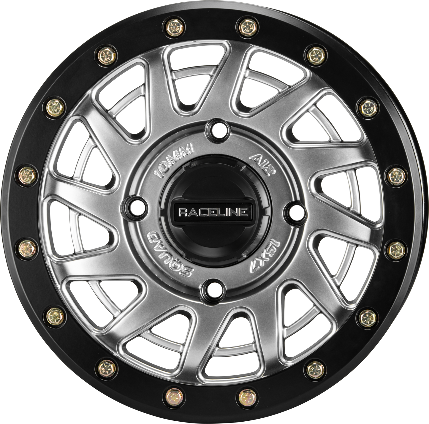 Squad Bdlk Wheel 15x7 4/137 5+2(+10mm) Hyper Silver