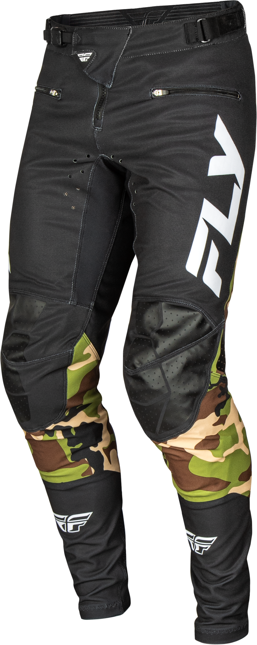 Youth Rayce Bicycle Pants Black/Camo Sz 26