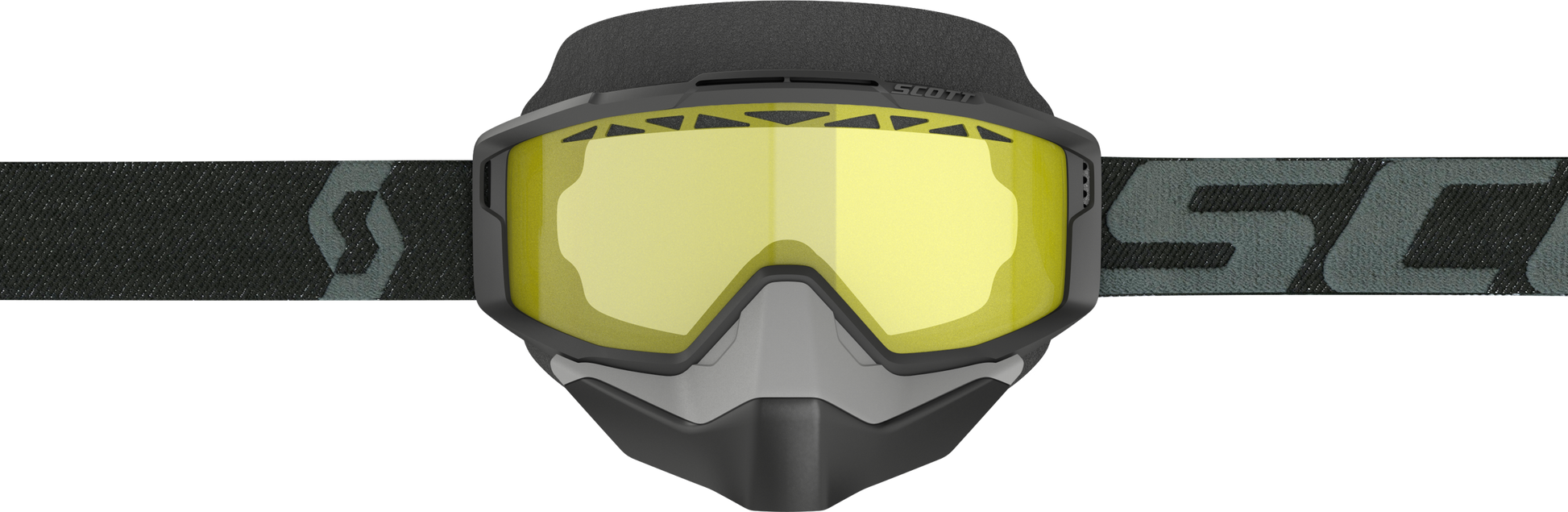 Split Otg Snow Cross Goggle Black W/Yellow
