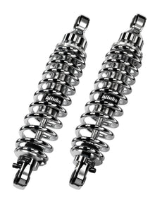 Bitubo WME0 Twinshocks Adjustable: Spring Preload, Rebound, Length 326mm, Chrome Edition